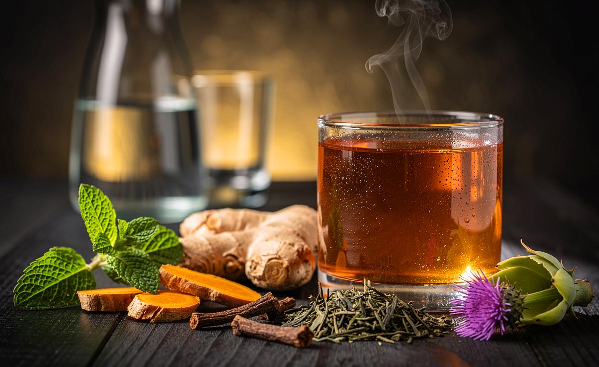 Warum ein Glas dieses Kräutergetränks täglich die Leber besser unterstützt als reines Wasser.